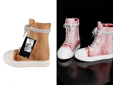 Second Life Marketplace - [Brior] Owen Fur Sneakers - (Nude)